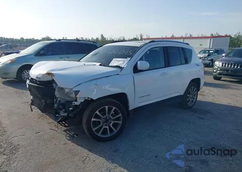 2016 Jeep Compass High Altitude Edition из США, поврежденный, VIN 1C4NJDEB5GD580014